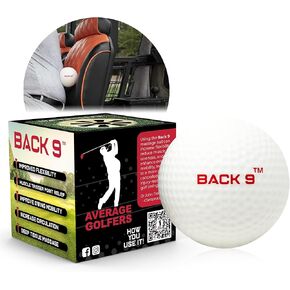 BACK 9 Golfers Massage Ball - for Myofascial Release, Trigger Point Therapy, Muscle Knots, and Yoga Therapy. Golf Accessory - Gift Training Aid. in Saudi Arabia