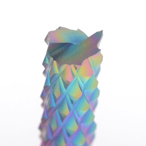 3.175mm 4mm 6mm 8mm Shank Carbide Tungsten Corn Cutter Cutting PCB Milling End Mill CNC Router Bits For Circuit Board Fibreboard(8x35x70L) in Kuwait