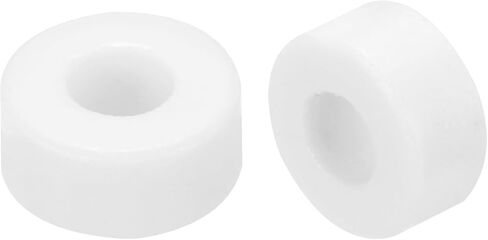 MECCANIXITY 30 Pcs Ceramic Washers, 5.5 x 12 x 5mm Round Flat Washers Heat Resistant Insulated Protection Spacer for Cable Bundle, Wire Protection in Saudi Arabia