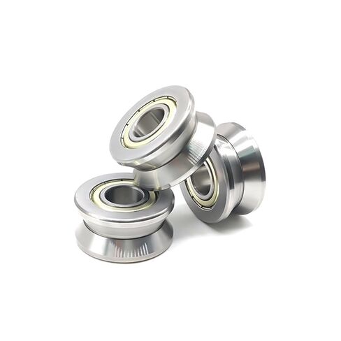 LV201-14ZZ 12x39.9x18mm V Groove Guide Bearings 2Pcs in Kuwait