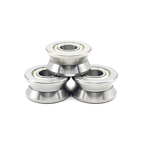 LV201-14ZZ 12x39.9x18mm V Groove Guide Bearings 2Pcs in Kuwait