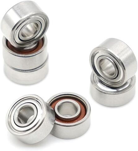 حامل اليد الأسنان يحمل SR2-5ZZ CB 3.175x7.938x3.571mm محامل الفولاذ المقاوم للصدأ مزارع 5000000RPM 1/8 "x5/16" x9/64 "بوصة 2pcs in Saudi Arabia