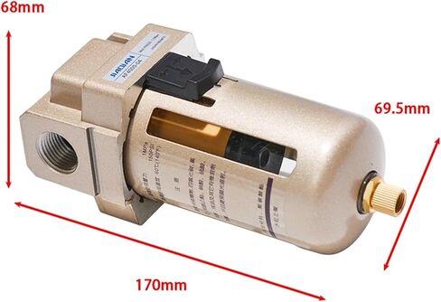 AF4000-04 SM Air Compressor Air Filter Regulator Oil Water Separator Trap Filter Regulator Valve Automatic Drain in Saudi Arabia