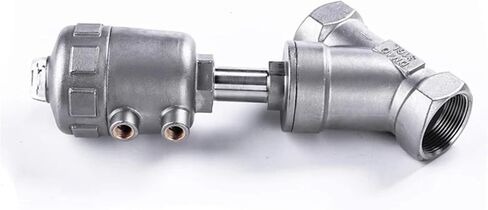 1/2 3/4 1 Inch 1inch Stainless Steel Pneumatic Seat Valve 16bar Normally Closed 1Pcs(3/4",B Type) in Saudi Arabia