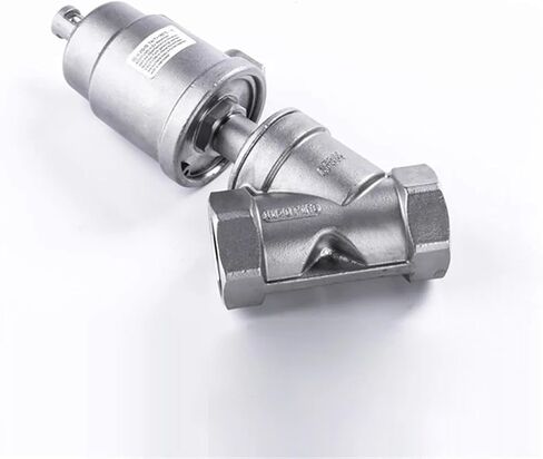 1/2 3/4 1 Inch 1inch Stainless Steel Pneumatic Seat Valve 16bar Normally Closed 1Pcs(3/4",B Type) in Saudi Arabia