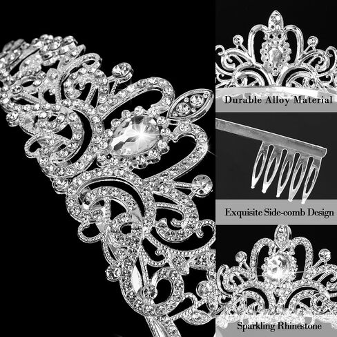 Princess Costumes Accessories for Women Crown Headband Long White Gloves Sunglasses and Headphones Set for Womens Princess Costume Party Cosplay Dress Up Party Bachelorette Party Supplies in Saudi Arabia
