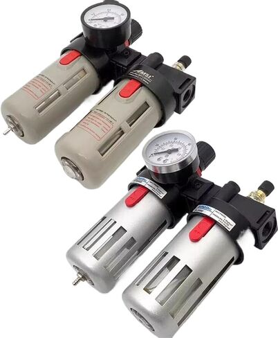 BFC2000 BFC3000 BFC4000 1/4 3/8 1/2 ضاغط الهواء زيت فاصل مياه فاصل مرشح وحدة تحضير وحدة FRL (BFC2000 البلاستيك) in Saudi Arabia