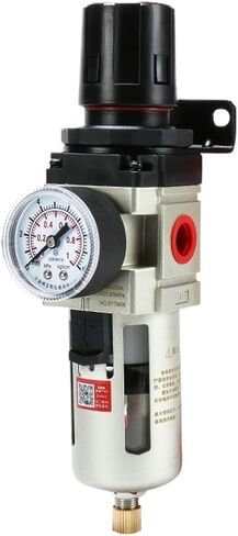 AW2000-02 AW3000-03 AW4000-04 AIR AIL مياه ماء مرشح هواء وحدة تحكم الهواء الهوائية مرشح ضاغط الضغط (AW4000-04 النحاس ، دليل) in Saudi Arabia