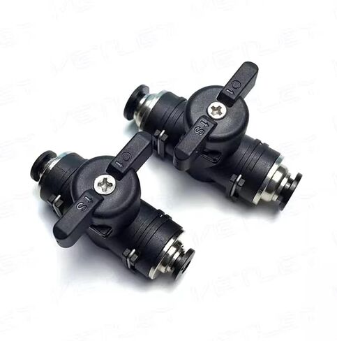 1 Pcs Throttle Valve British BUC5/32 1/4 5/16 3/8 1/2 Air Flow Speed ​​Control Valve Pipe Water Pipe Inline Pneumatic Joint(BUC 3I8 To 3I8) in Saudi Arabia