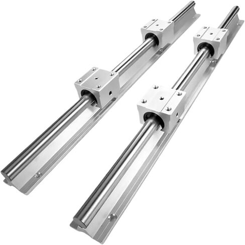 كرة محرك خطية المسمار الدقة جزء المسمار الكرة 2PCS SBR16 دليل خطي+ 4pcs SBR16UU كتلة SLIDER+ 1 مجموعة الكرة SFU1604 مع HANEHWEEL (600 مم) in Saudi Arabia