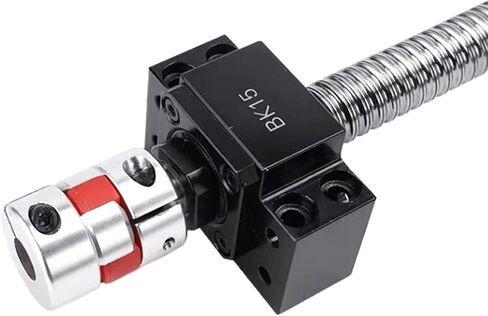وحدة الدقة الدقيقة للحركة الخطية وحدة الدعم خطية خطية لدعم SFU2005 Ball Screw 1PCS BK15 SIDE SIDE+1PCS BF15 SIDE SIDE+NUT حامل+اقتران (1400 مم) in Saudi Arabia
