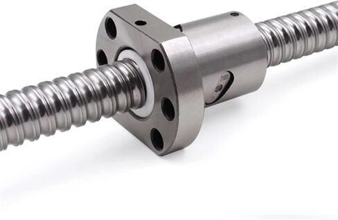 Linear Motion Ball Screw Precision Part 1pcs Length 100 Mm-1000mm SFU3205 Anti Backlash Ball Screw SFU3205 with Ball Nut Ballnut Parts(450mm) in Saudi Arabia