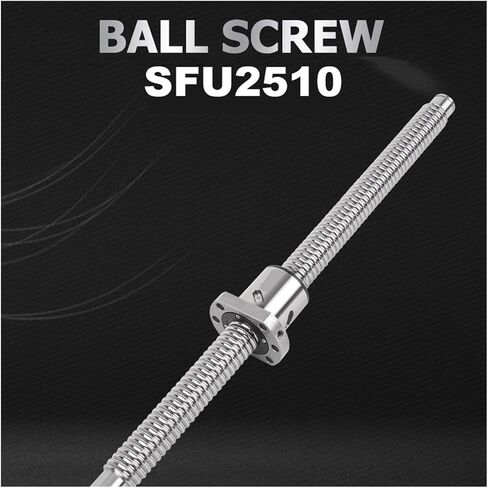 الكرة الخطية المسمار الدقة الجزء C5 SFU2510 الكرة المسمار الكرة صامدة الكرة المسمار RM2510 نهاية Machined 250-1000mm (800mm) in Saudi Arabia
