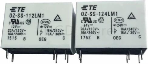2PCS/Lot Power Relay OZ-SS-112LM1 OZ-SS-124LM1 6PIN 16A 240VAC (Size : OZ-SS-112LM1) in Saudi Arabia