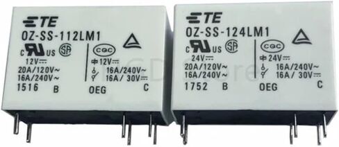 2pcs/lot power Relay Oz-SS-112lm1 Oz-SS-124LM1 6Pin 16A 240VAC (الحجم: OZ-SS-124LM1) in Saudi Arabia