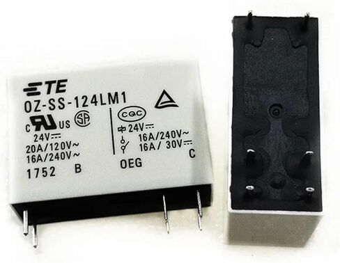 2pcs/lot power Relay Oz-SS-112lm1 Oz-SS-124LM1 6Pin 16A 240VAC (الحجم: OZ-SS-124LM1) in Saudi Arabia