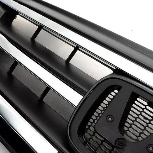 Pront Pumper Topper Grille Fit لعام 2012 2013 2014 Honda CRV CR-V ، Chrome Grille Hood Mesh Mesh Grill OE Direct Reply HO1200211 71121T0GA01ZA (12-14) in Saudi Arabia