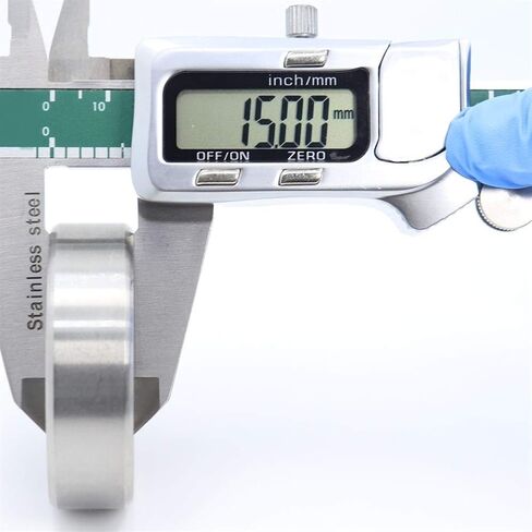 منتجات نقل الطاقة 2PCS S6205RS تحمل 25 × 52x15mm ABEC-3 440C محامل كرة من الفولاذ المقاوم للصدأ 6205 محمل كرة الأخدود العميقة S 6205RS BLERINGS in Saudi Arabia