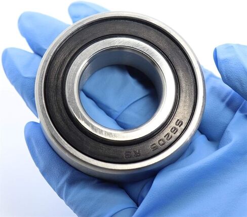 منتجات نقل الطاقة 2PCS S6205RS تحمل 25 × 52x15mm ABEC-3 440C محامل كرة من الفولاذ المقاوم للصدأ 6205 محمل كرة الأخدود العميقة S 6205RS BLERINGS in Saudi Arabia