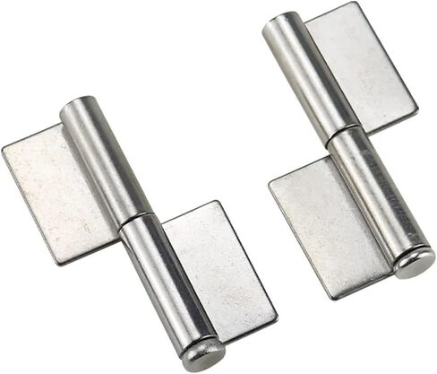 Detachable Visible Hinge for Industrial Machinery Equipment Iron Or Stainless Steel Flag-Shaped Pivot Hinge 1Pcs(Iron-Left) in Kuwait