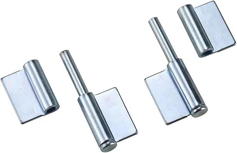 Detachable Visible Hinge for Industrial Machinery Equipment Iron Or Stainless Steel Flag-Shaped Pivot Hinge 1Pcs(Iron-Left) in Kuwait