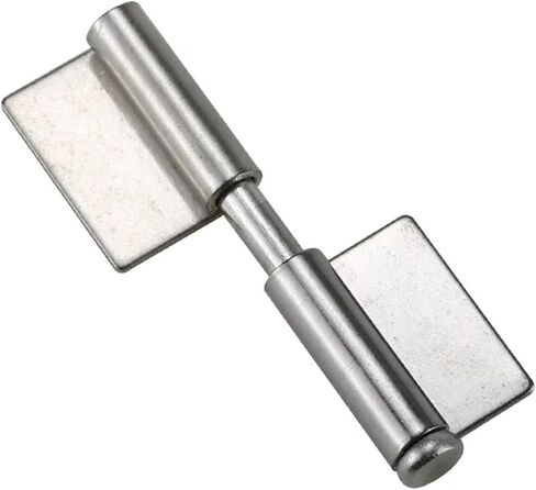 Detachable Visible Hinge for Industrial Machinery Equipment Iron Or Stainless Steel Flag-Shaped Pivot Hinge 1Pcs(Iron-Left) in Kuwait