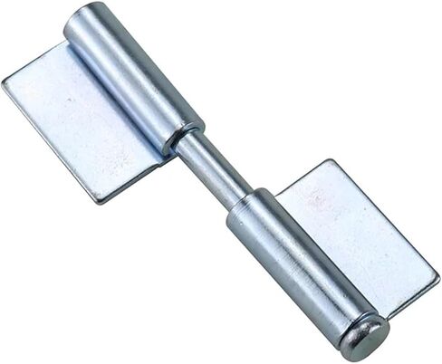 Detachable Visible Hinge for Industrial Machinery Equipment Iron Or Stainless Steel Flag-Shaped Pivot Hinge 1Pcs(Iron-Left) in Kuwait