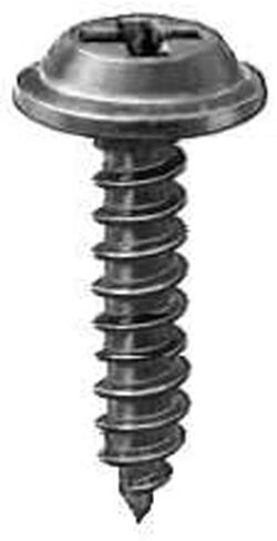 Auveco # 12215 Phillips Flat Gasher Head Tapping Screp 8 × 3/4 "Black. Qty 100. in Saudi Arabia