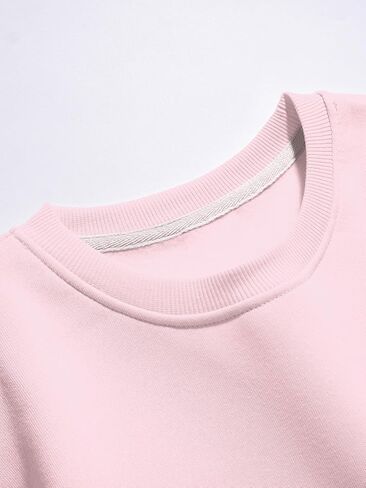 Women's Bow Sweatshirts Long Sleeve Crewneck Sweatshirts Pullover Tops Trendy Spring Fall Clothes in Saudi Arabia