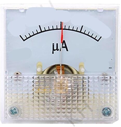 1PCS 91C4-UA AMMETER 45MMX45MM (50UA -0-50UA) in Saudi Arabia