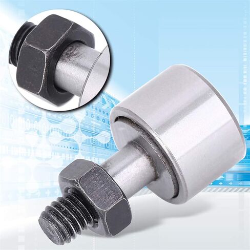 KR16 CF6 Stud Type Needle Roller Bearing Cam Follower High Precision Durable Anti Bearing Steel for Industrial Robots Plastic Machines 2pcs 16mm Outer Diameter in Saudi Arabia