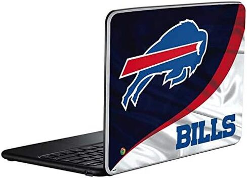 Skinit Decal Laptop Skin Compatible with Chromebook - Officially Licensed NFL Buffalo Bills Design in Saudi Arabia
