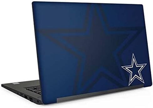 Skinit Skinit Lastop Skin Compatible مع Latitude 5420 - تصميم NFL Dallas Cowboys مرخص رسميًا in Saudi Arabia