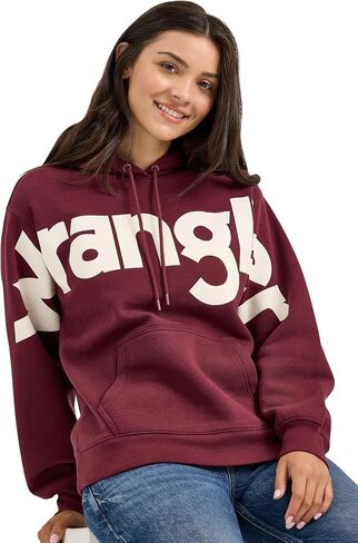 Wrangler Women's Retro Port Logo Hoodie in Saudi Arabia