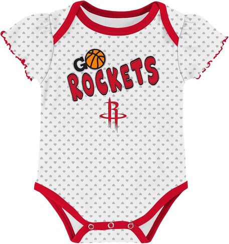 Outerstuff NBA Newborn (0M-9M)/Infant (12M-24M) 3 Pack Bodysuit in Saudi Arabia