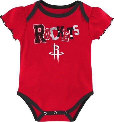 Outerstuff NBA Newborn (0M-9M)/Infant (12M-24M) 3 Pack Bodysuit in Saudi Arabia