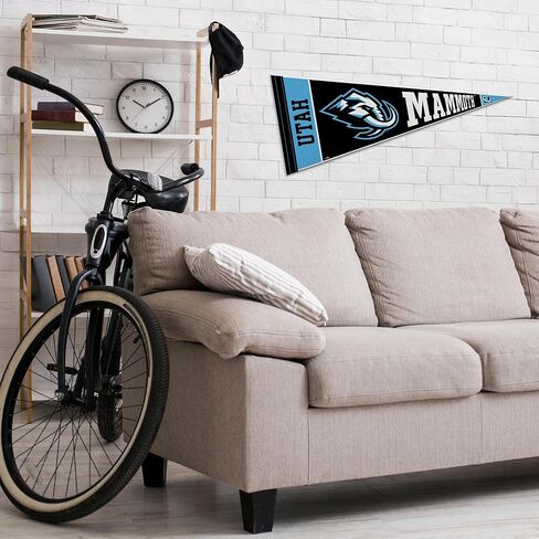 Rico Industries NHL Hockey Utah Mammoth Rally 12" x 30" Felt Wall Décor Pennant - Great for Home/Bed Room/Man Cave Décor in Saudi Arabia