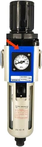 1pcs air filter pressure reducing valve GFR300-08/10/15-A GFR30,010F1(GFR300-15-F1) in Kuwait