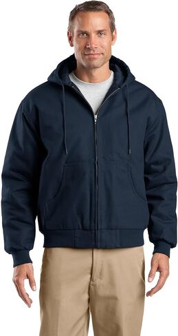 CornerStone Unisex Tall Duck Cloth Hooded Work Jacket in Saudi Arabia