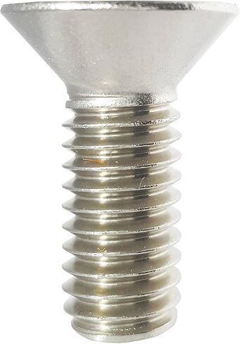 5/16-24 x 1" Flat Head Socket Cap Screws, Allen Socket Drive, Stainless Steel 18-8, Full Thread, Bright Finish, Machine Thread, Quantity 25 by Fastenere in Saudi Arabia