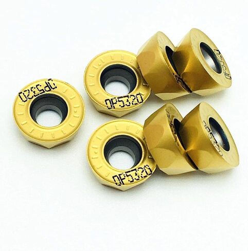 Carbide Tool Machine Tool RPMT1204 M C DP5320 Carbide Insert Metal Turning Insert RPMT1204 Lathe Tool Milling Cutter (Angle : RPMT1204 M C DP5320, Insert Width(mm) : 10PCS(1box)) in Saudi Arabia