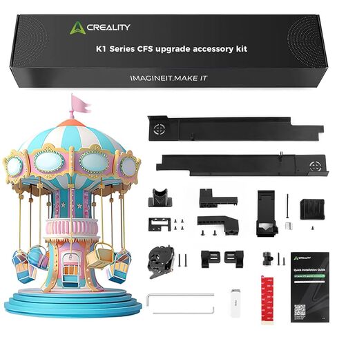 Creality Official K1 Series CFS Upgrade Accessory Kit, Unlock Multi-Color Printing, 40-Minute Installation for CFS Filament System, Compatible with Creality K1 Max, K1C, K1, K1 SE 3D Printers in Saudi Arabia