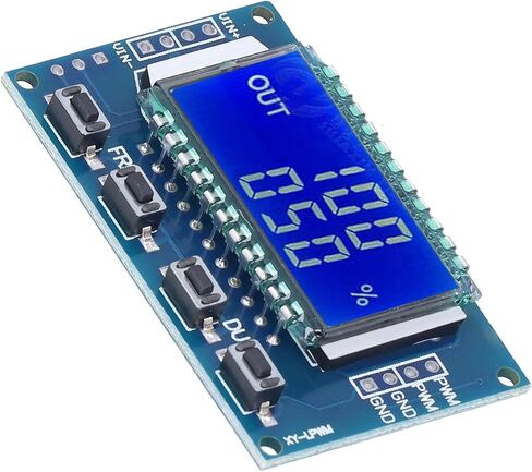 RiToEasysports PWM Signal Generator Module Pulse Frequency of The Cycle Adjustable Module of The Cycle - Rectangular Square Wave for Experimental Development, 1Hz - 150 KHz Range, Plastic in Saudi Arabia