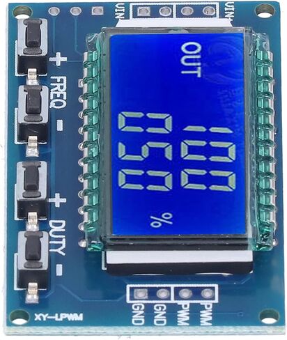 RiToEasysports PWM Signal Generator Module Pulse Frequency of The Cycle Adjustable Module of The Cycle - Rectangular Square Wave for Experimental Development, 1Hz - 150 KHz Range, Plastic in Saudi Arabia