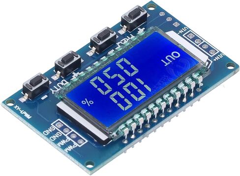RiToEasysports PWM Signal Generator Module Pulse Frequency of The Cycle Adjustable Module of The Cycle - Rectangular Square Wave for Experimental Development, 1Hz - 150 KHz Range, Plastic in Saudi Arabia