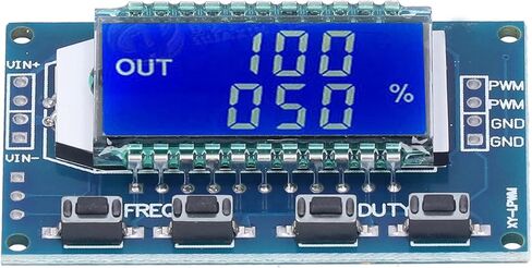 RiToEasysports PWM Signal Generator Module Pulse Frequency of The Cycle Adjustable Module of The Cycle - Rectangular Square Wave for Experimental Development, 1Hz - 150 KHz Range, Plastic in Saudi Arabia