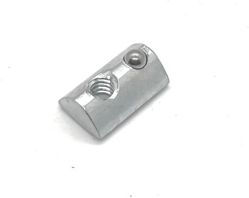 عام رول | T-nut w/spring ball | المحاذاة الذاتية | 1/4-20 TAP | 15 سلسلة بثق الألمنيوم (24 PCS) متوافق 13037 ، الفضة ، 1436-24 in Saudi Arabia