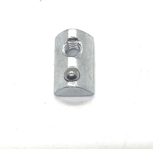 عام رول | T-nut w/spring ball | المحاذاة الذاتية | 1/4-20 TAP | 15 سلسلة بثق الألمنيوم (24 PCS) متوافق 13037 ، الفضة ، 1436-24 in Saudi Arabia