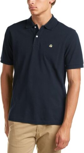 Brooks Brothers Mens Traditional Origianl Fit Pique Mesh Polo Shirt, (Large, Burgundy Red 8020) in Saudi Arabia