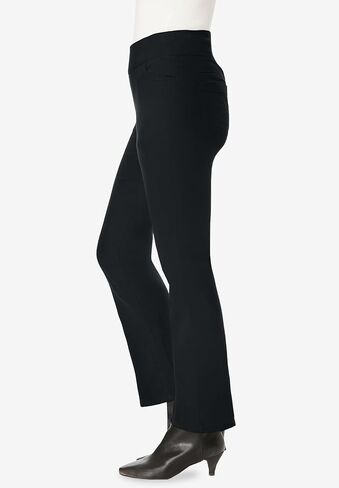 امرأة ضمن حجم زائد الحجم فليز السحب على Bootcut Denim Jean-20 W ، Indigo Sands in Saudi Arabia